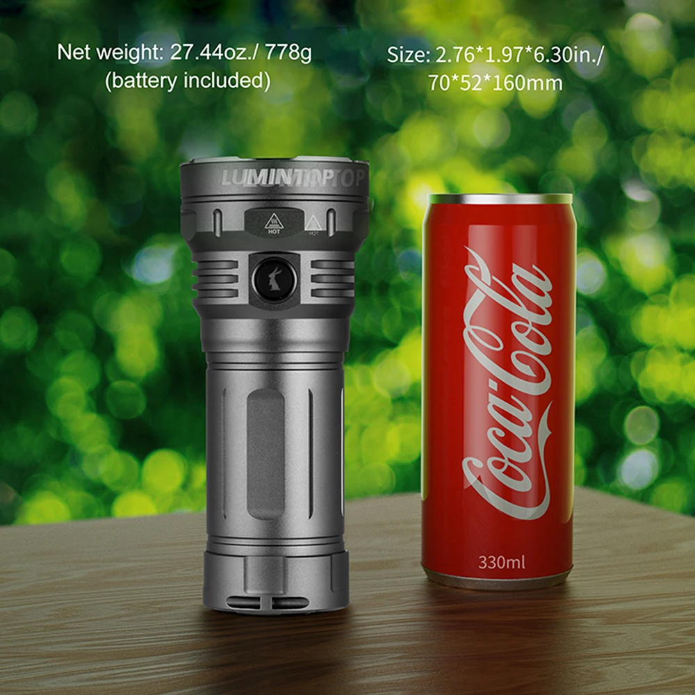EDC LED 야외 손전등 800 미터 장거리 투사형 USB C 충전식 램프 15000 루멘 캠핑 랜턴 라이트 GT4695 3.0