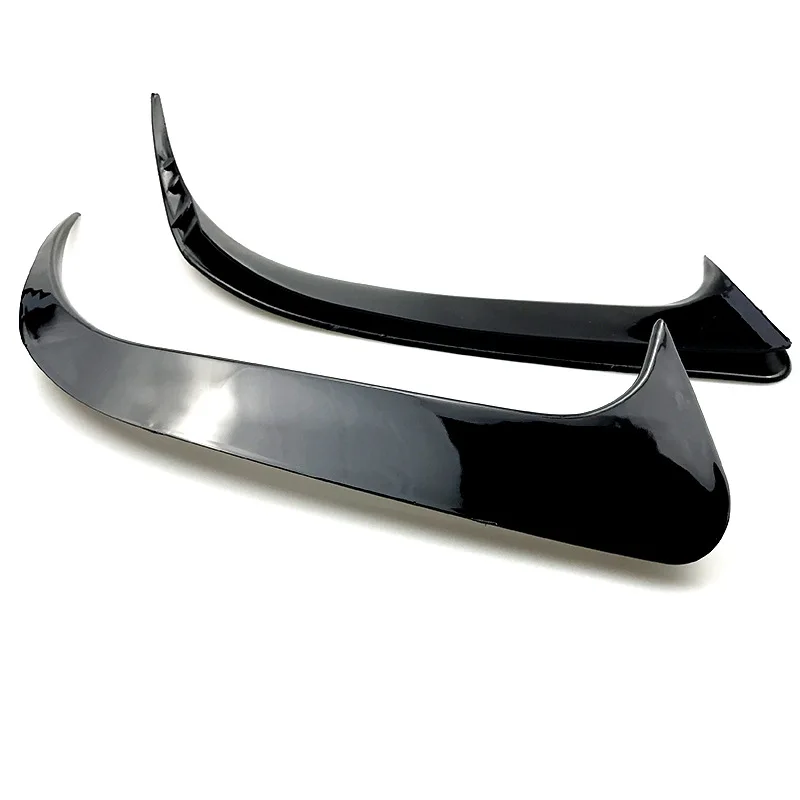 For Mercedes-Benz CLA 45 AMG W117 250 200 2014-2018 Gloss Black ABS Rear Bumper Lip Spoiler Canards Vents Free Shipping