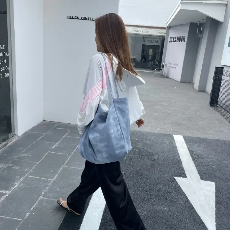 Shoulder Bag New Fashion Carrying Canvas Bag Women Large Capacity Commute Canvas Bag Purses and Handbags Bags for Women