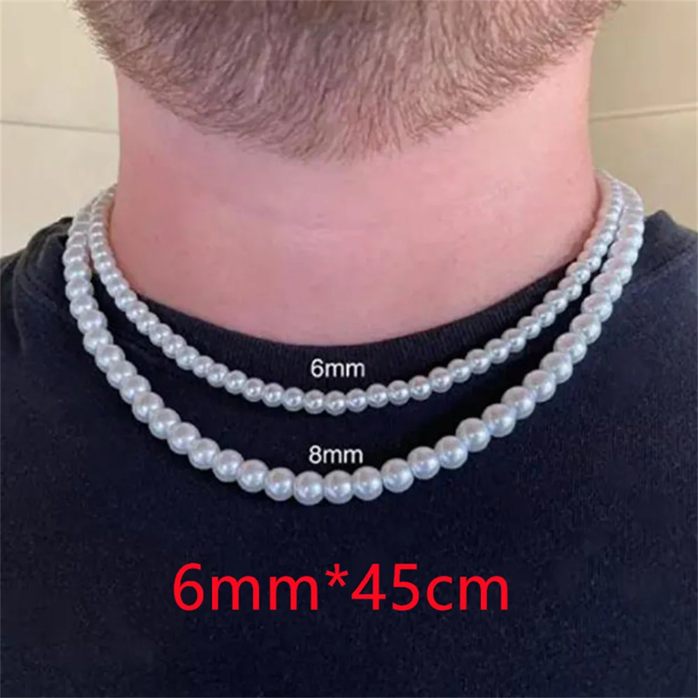 The Best Pearl Necklaces for Men in 2024 - How to Wear the Pearl Necklace  Trend