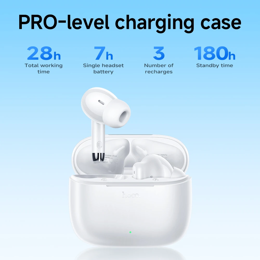 HOCO EQ2 True Wireless ANC Noise-Canceling Earbuds