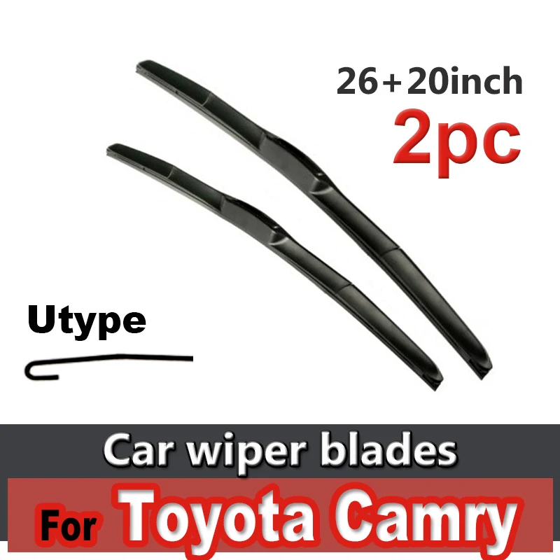 Wiper Hybrid Front Wiper Blades For Toyota Camry XV70 LE TRD SX 2017
