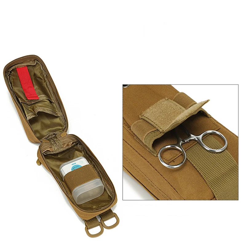 Dulmolle-Poudres médicales EDC, trousse de premiers soins EMT en plein air, IFAK Trauma Hunting, sac de survie d'urgence, pack d'outils militaires