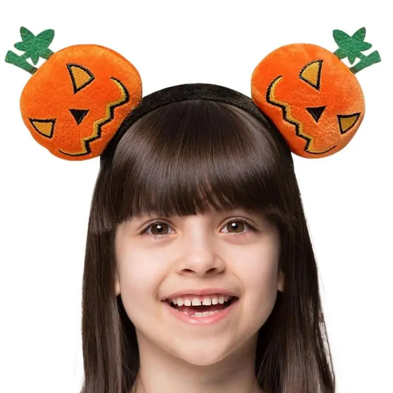 

Halloween Costume Headbands Cute Pumpkin Devil Hair Band Hoop Spooky Hair Hoop Halloween Party Decoration Photo Props Costume