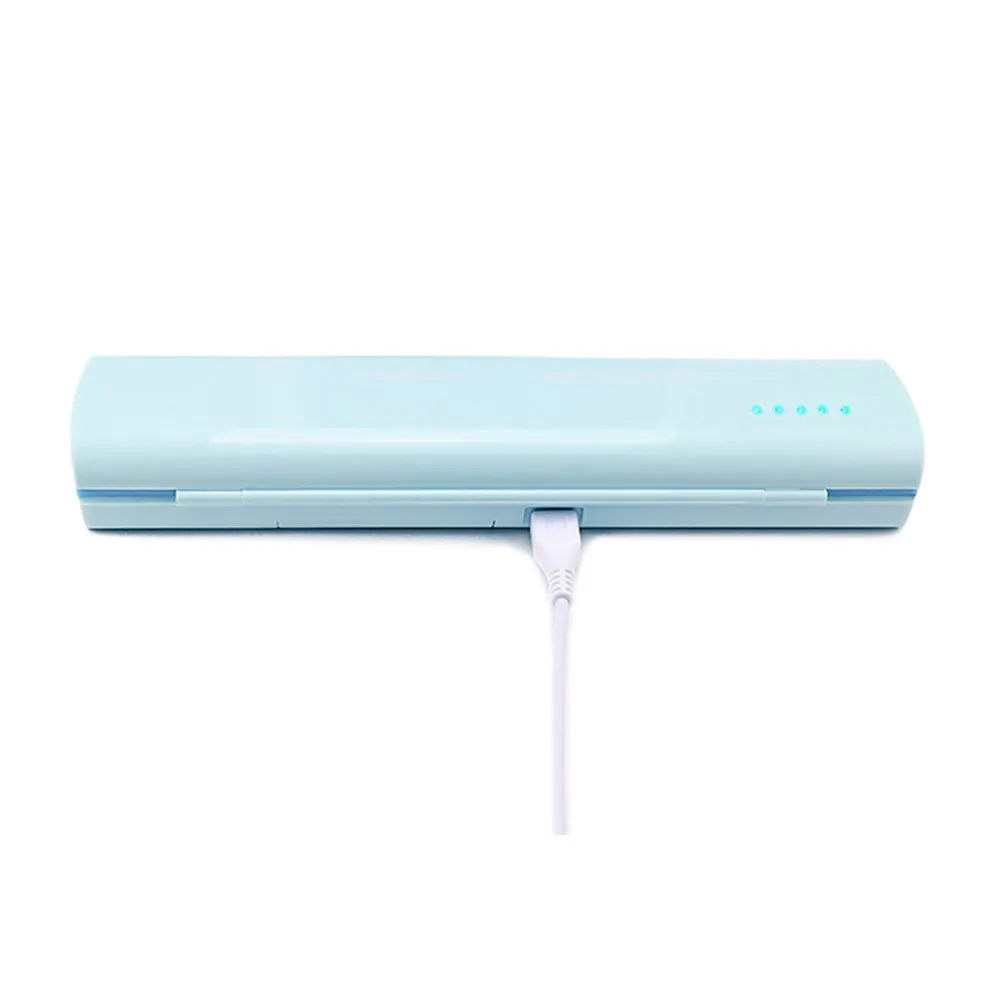 1Pcs USB 칫솔 케이스 Uv 살균기 휴대용 여행 전동 칫솔 홀더 무선 듀얼 배터리 내구성 사용하기 쉬운