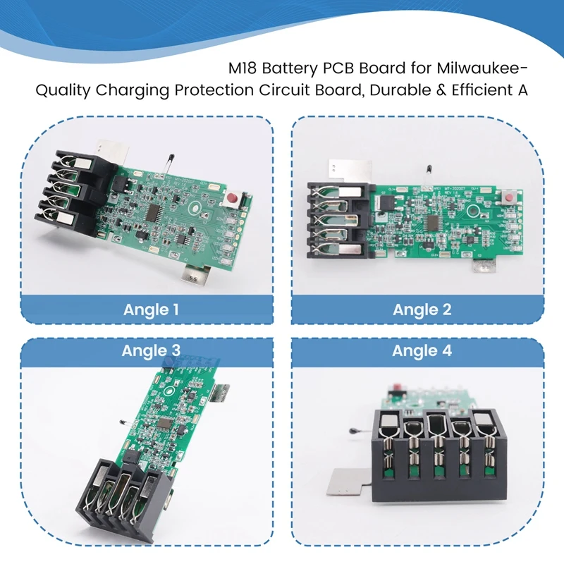 M18 Battery PCB Board For Milwaukee High Quality Charging Protection Circuit Board Durable & Efficient A