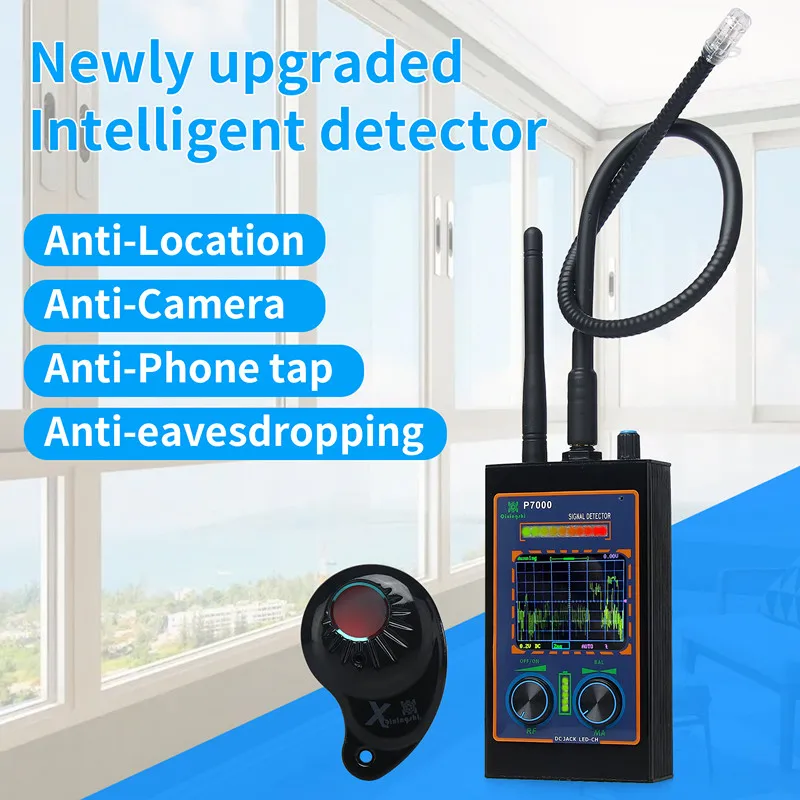 New Anti-monitor Anti-sneak Shooting Surveillance Camera Detector Anti-gps Positioning Tracking GPS Wireless Scanner