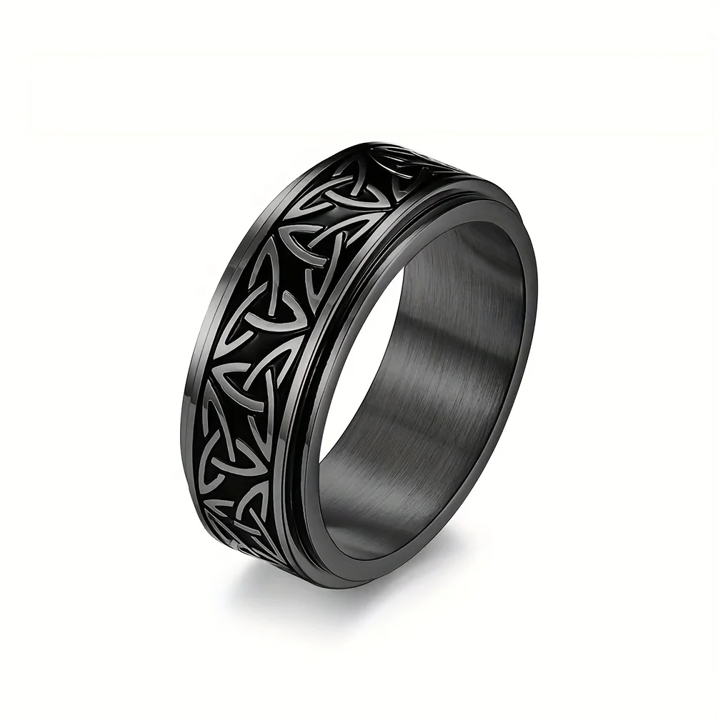 Fashion Titanium Steel Ring - Lifestyle shot 4