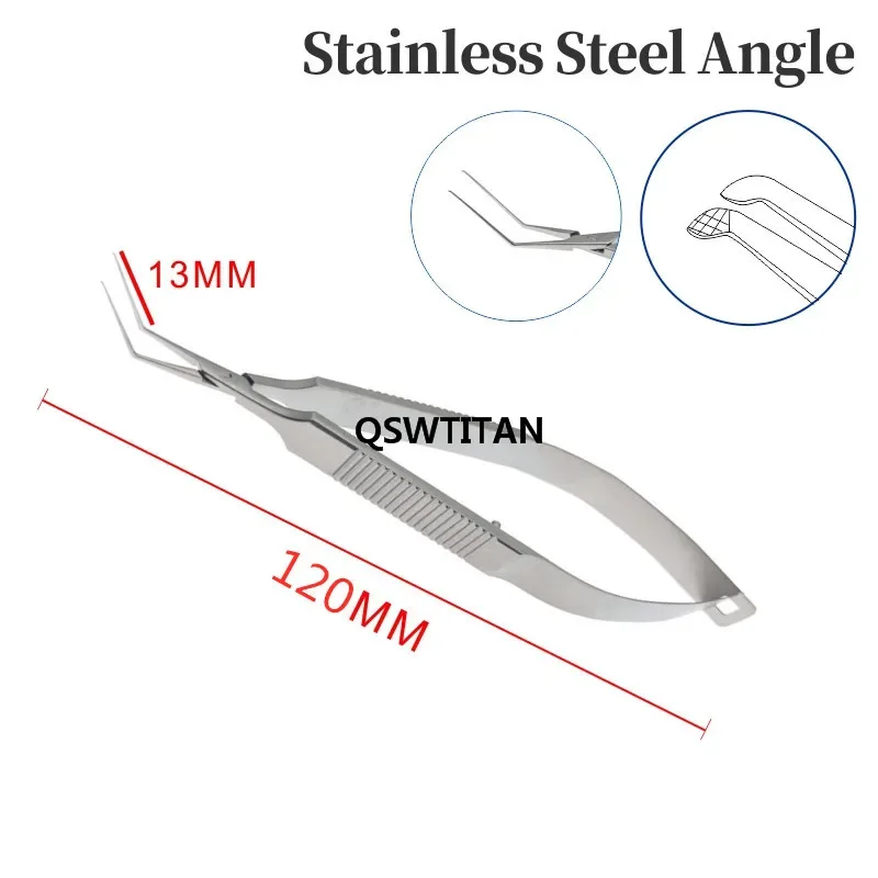 Ophthalmic Surgical Instruments Titanium Stainless steel Inamura Capsulorhexis Forceps for Pet, veterinary surgical instruments,ophthalmic surgical instruments