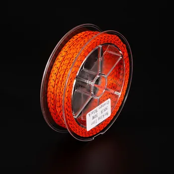 꼰 Dacron 플라이 백킹 라인 및 루프 Dacron 낚싯줄, 일본 송어 낚시 미끼 태클, 50 m, 20/30 Lbs