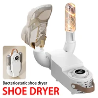 Shoe Dryer Intelligent Timer Adjustable Dryer Quick Drying Deodorizing Sterilizing Shoe Dryer Household Shoe Warmer Heater 1