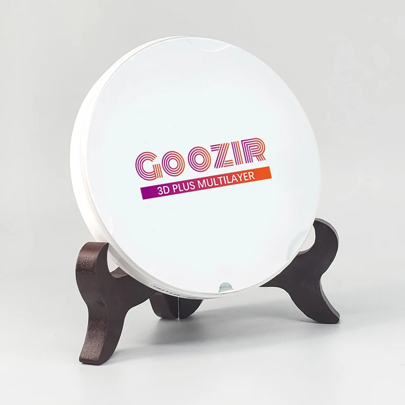 

95 System 3D Plus Multilayer zirconia block gradient in all sizes goozir