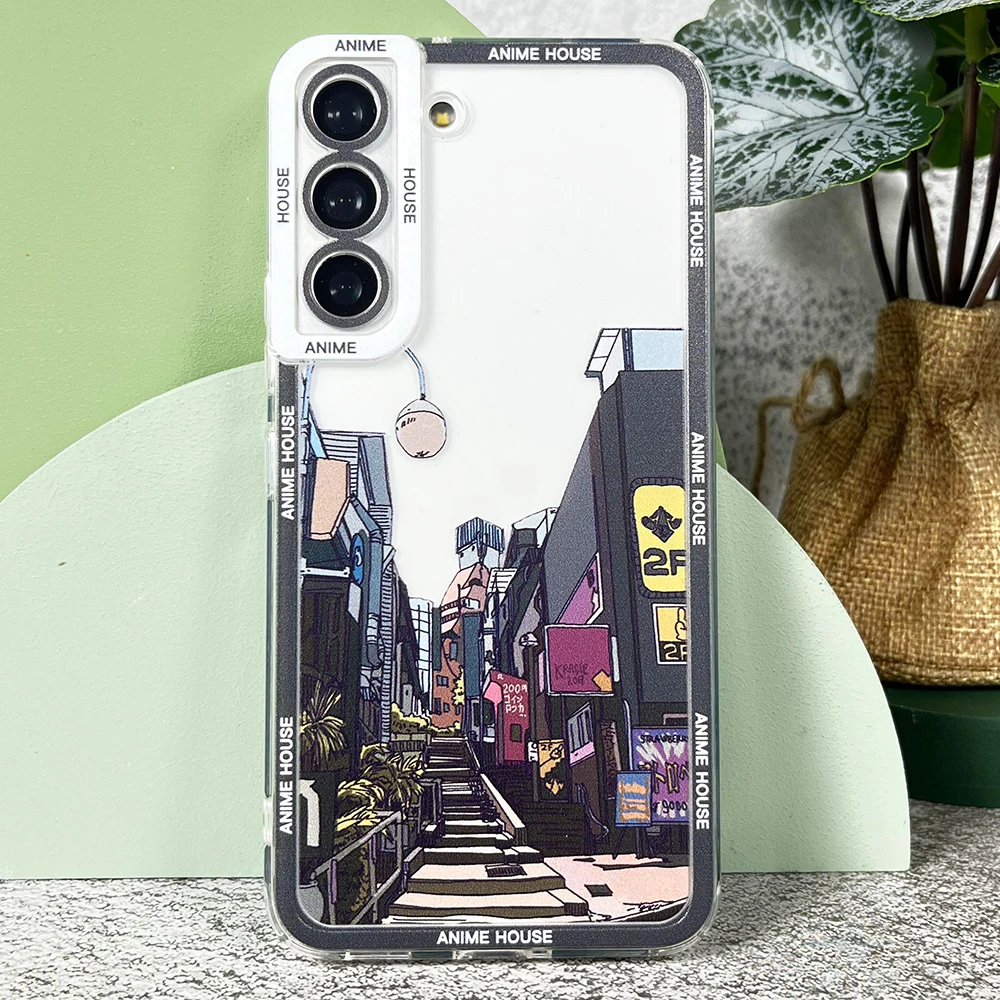 Casing untuk Samsung Galaxy S20 S21 S22 S23 Plus FE Ultra lembut