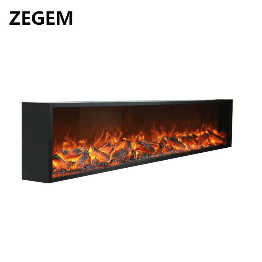 Shipping door to door 80X15X40cm insert electric fireplace no heat -  AliExpress