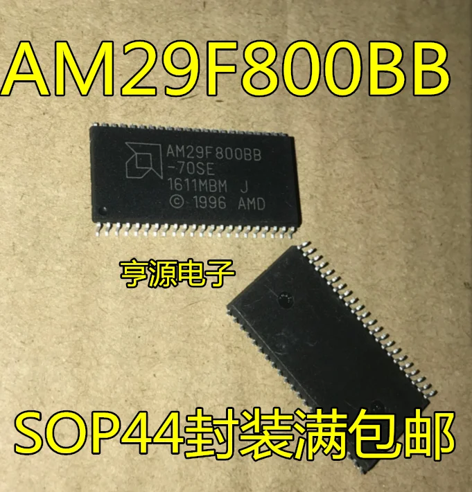 

10 шт. Оригинальный Новый AM29F800BB фотовспышка автомобильного двигателя