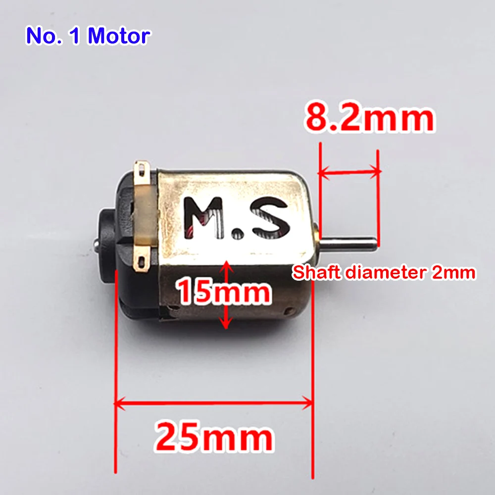 Large Current Mini 130 Motor DC 2.4V 3V 48000RPM High Speed Strong ...