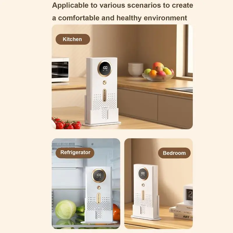 Electric Home air purifier Refrigerator bedroom deodorizer Effectively remove odors and keep the bedroom fresh Long battery life