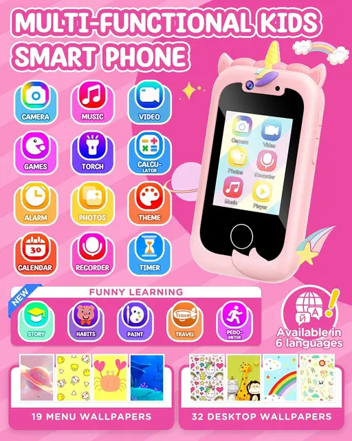 Kids Smart Phone Learning Toy