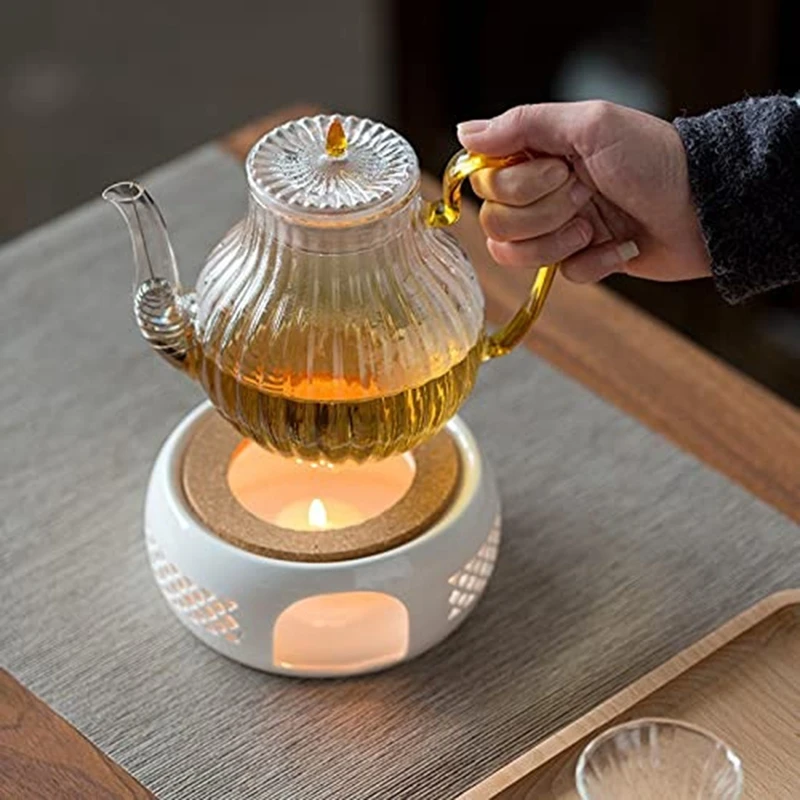 Uitgebreid vergeten Grondig Theepot Warmer Met Kurk Kussen Thee Warmer Base Kaars Verwarming Base  Houder Theewaar Geschikt Voor Thee Koffie En Melk Etc|Theepotonderzetters|  - AliExpress