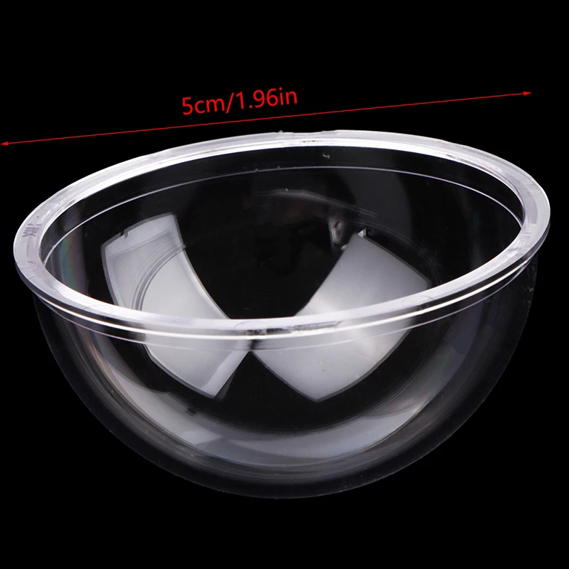 2 Inch Acrylic Transparent Indoor / Outdoor CCTV Replacement Clear Camera Mini Dome Housing Cover