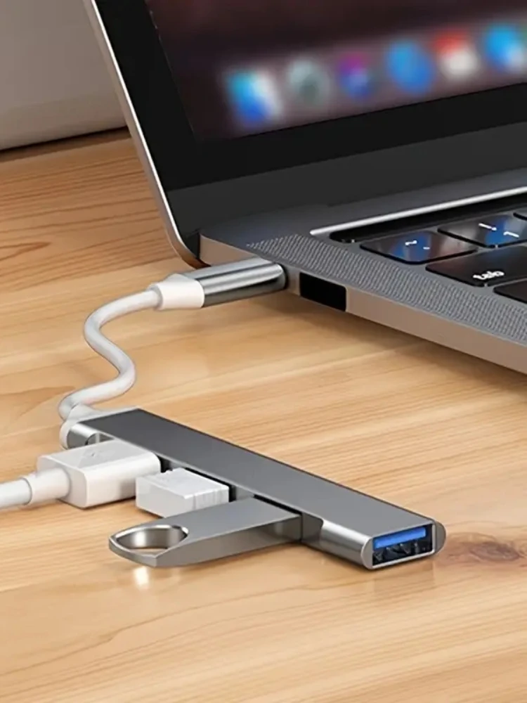 4 Port Multi Splitter Type C HUB 3.0 USB 3.1 Adapter OTG For Xiaomi Lenovo Macbook 13 15 Air Pro PC Computer Accessories 1