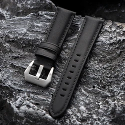 Premium Sailcloth Waterproof Quick Release Watch Strap - 26mm (Black)