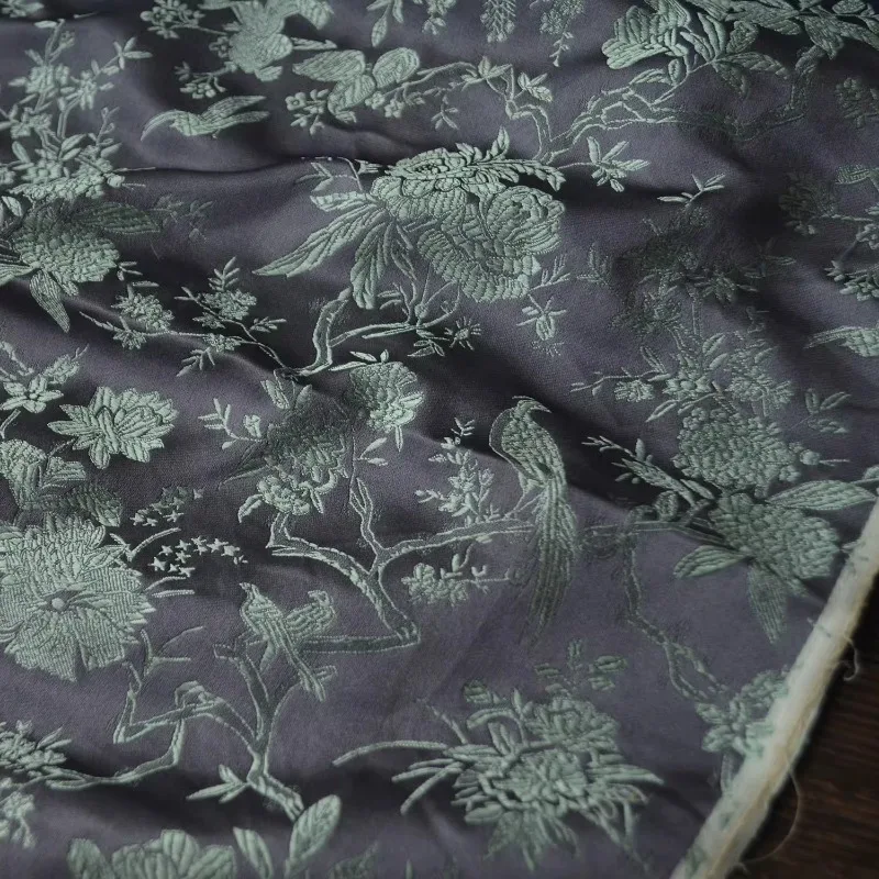 

Тканая жаккардовая ткань для одежды, дизайнерская ткань ручной работы «сделай сам» для шитья, ткань из чистого полиэстера