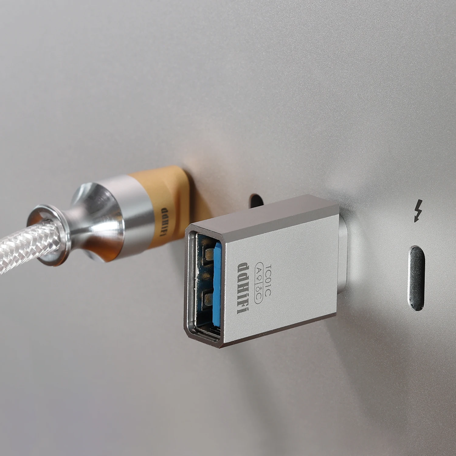 DD ddHiFi TC01A and TC01C HiFi Quality USB-A to USB-C Adapter Converter Compatible Phone Computer PC Tablet More