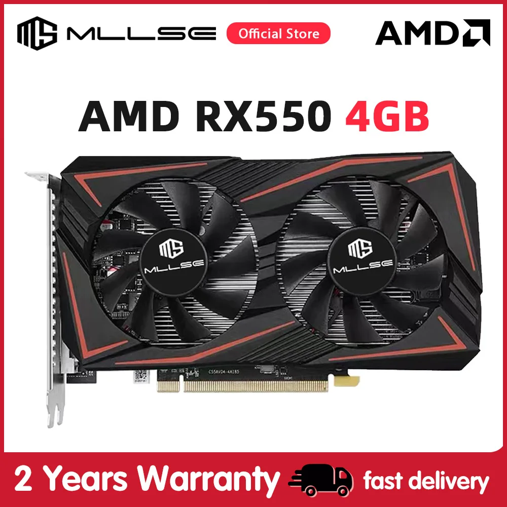 Karta graficzna MLLSE AMD Radeon RX 550 4GB GDDR5 128bit PCI E X16 HDMI ...