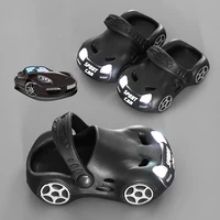 Sandalias Fashion Kid Sandals Summer New Shiny Sandals for Girl Cool Car Boy Slippers Ultra Light Non Slip Kids Shoeサンダル сандали 2