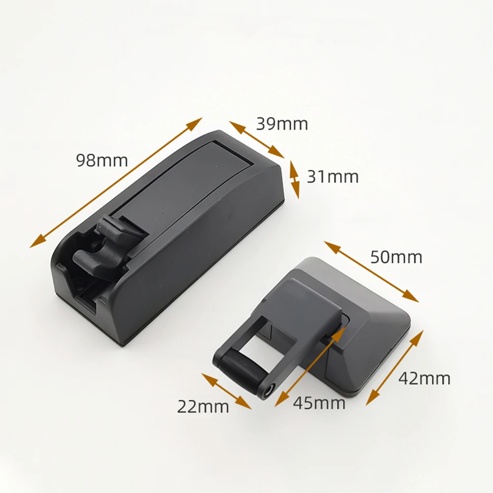 Door stopper zinc die Anti-bump buffer Panel retainer Door sucker clip Wedge Restrictor Switching device Furniture hardware