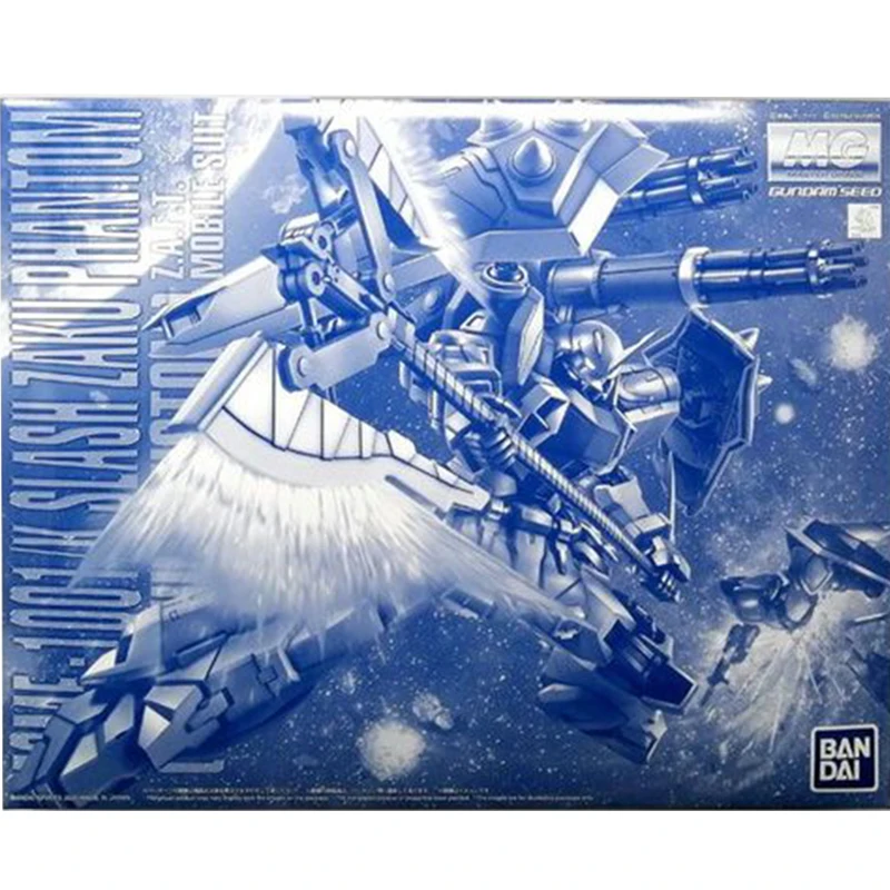 

Anime Figure Bandai Gundam PB MG 1/100 ZGMF-1001/K Slash Zaku Phantom Yzak Jule Custom Slash Wizard Gundam Assembly Model Toys