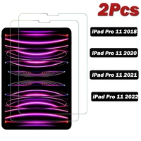 2Pcs Tempered Glass Screen Protector Cover For Ipad Pro 11 2018 2020 2021 2022 Tempered Film For iPad Pro 11 1st 2nd 3rd 4th 1