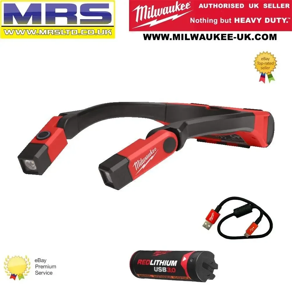 Milwaukee L4Nl400-301 Usb Neck Light Kit Completo-L4 Nl400 - 4933479898