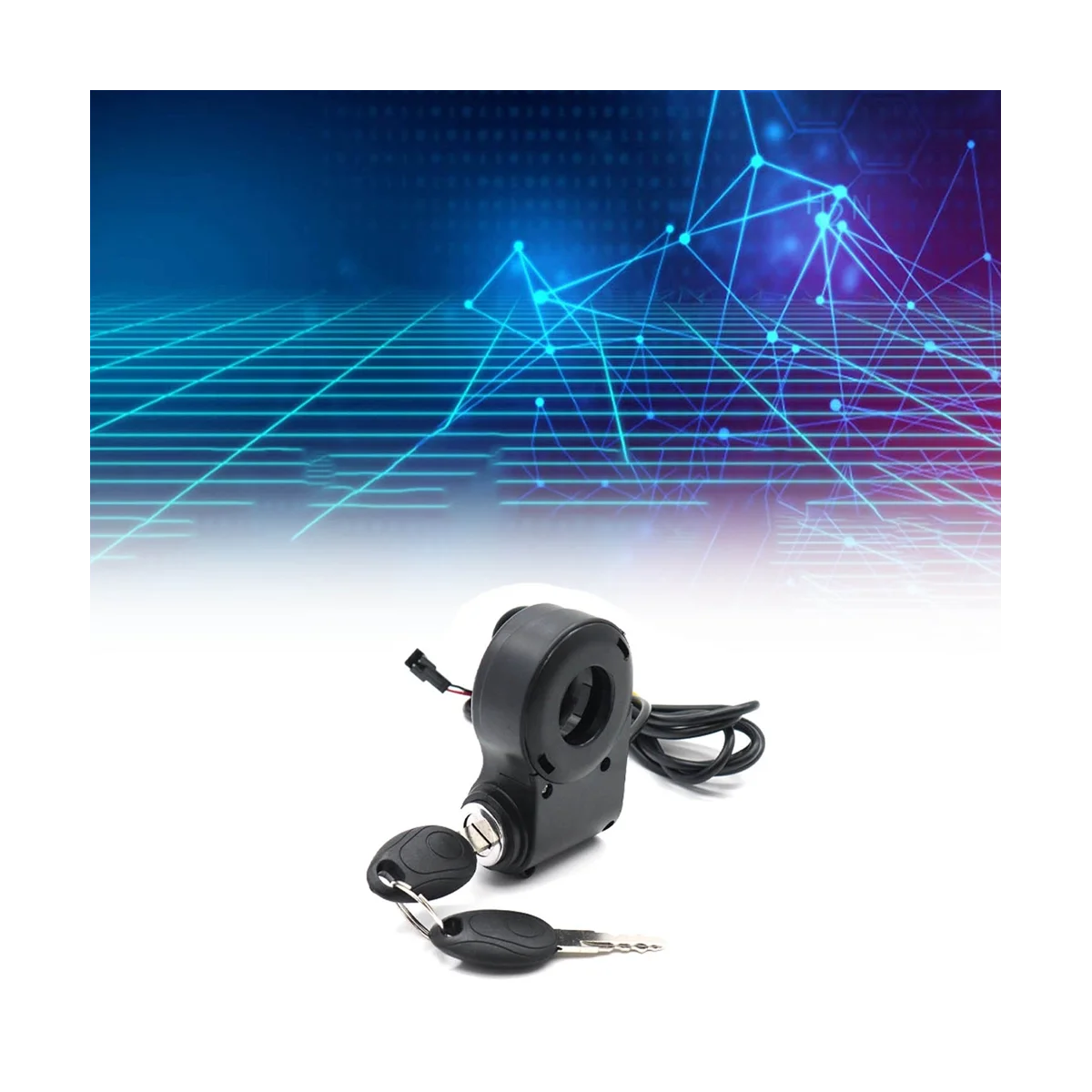 E-Bike Ignition Lock Key Thumb Throttle Switch Power Universal Electric Scooter Accessories for M5/M365