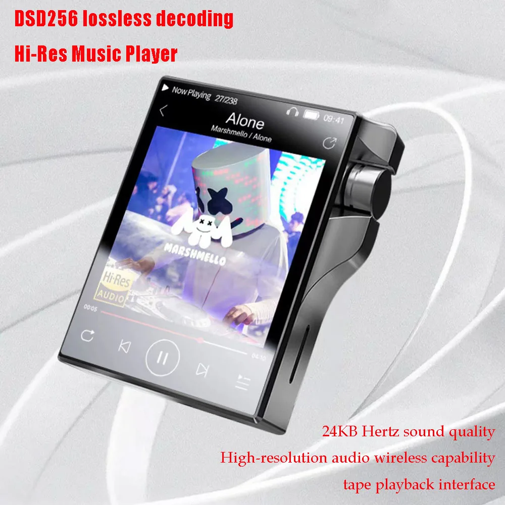 ǰ HIFI  ÷̾, MP3  5.0 , FM , HD ս  ũ, DSD256, 24 Ʈ ս ڵ