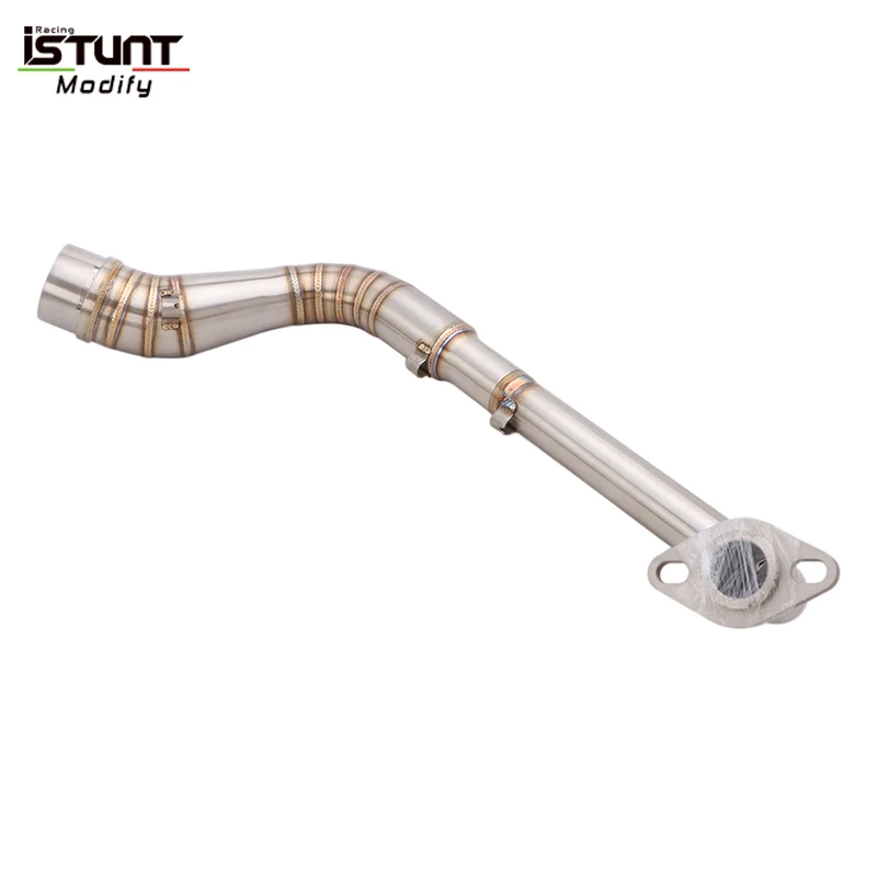 Slip On Motorcycle Exhaust For YAMAHA NMAX125 NMAX155 NMAX 125 155 2015-2017 Escape Moto System Modify Muffler Front Link Pipe