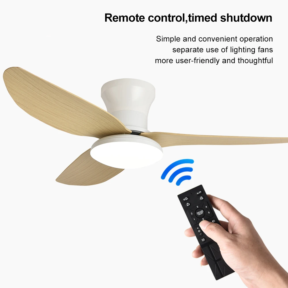 Bedroom fan light, ceiling fan light, high wind power ceiling, dining room, living room, household integrated ceiling, electric 4