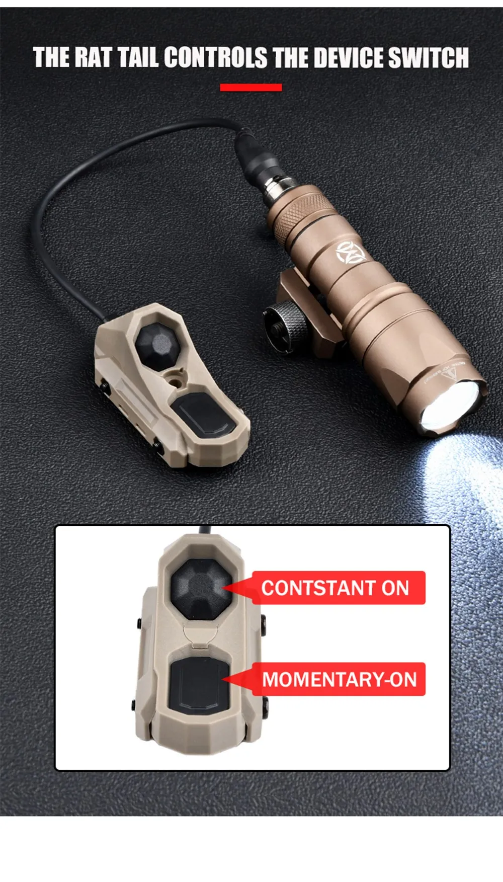 WADSN UNAXON Mod Button 2.5 3.5 Crane SF Plug PEQ DBAL NGAL