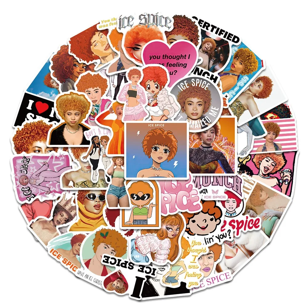 

10/50 шт., водонепроницаемые наклейки для холодильника, скейтборда