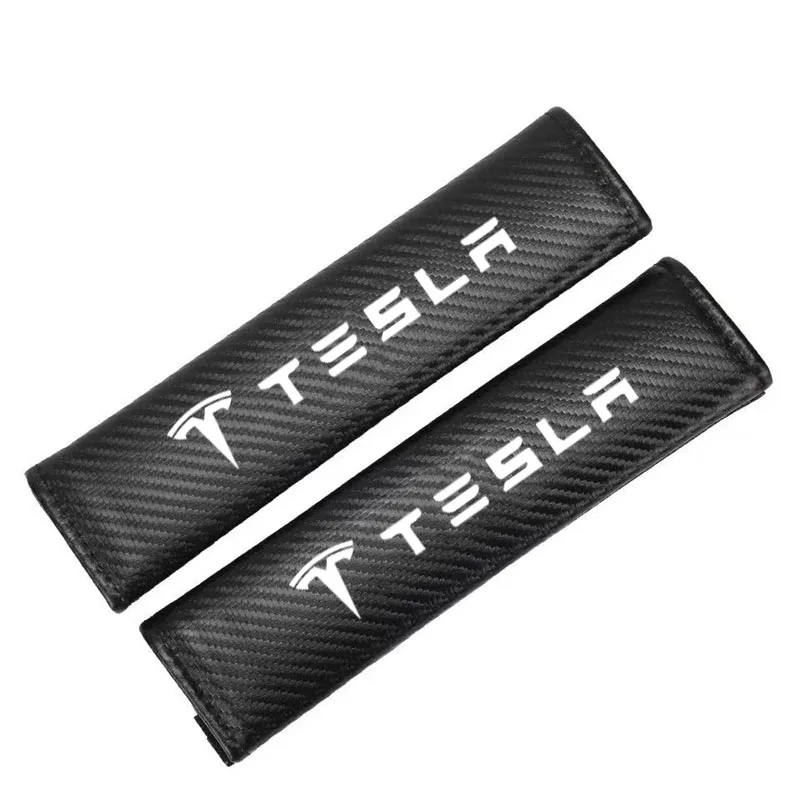 Car Adults Kids Safety Belt shoulder pad Pad Interior For Tesla Model 3 Model X S Y Car Accessories Protect shoulder