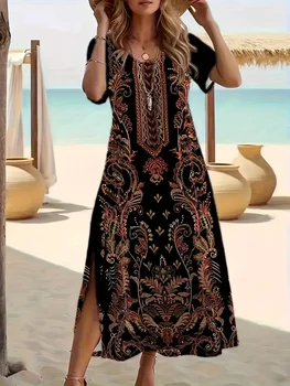 Fashion Elegant Women Dress Loose Casual Dress Women Dress New Temperament 1