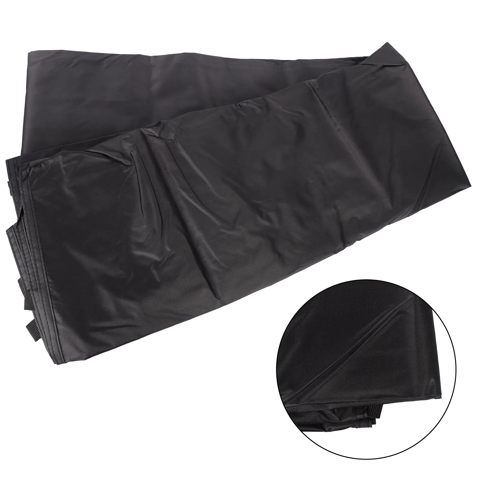 

Водонепроницаемый напольный лист 210D, универсальная напольная ткань из ткани Оксфорд, черный, для ванны, кемпинга