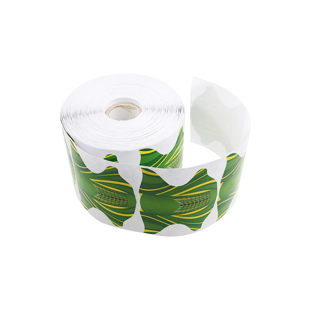 

Квадратные Типсы, формы для ногтей, инструмент для наращивания ногтей, руководство, Диспенсер наклеек, 100 шт.