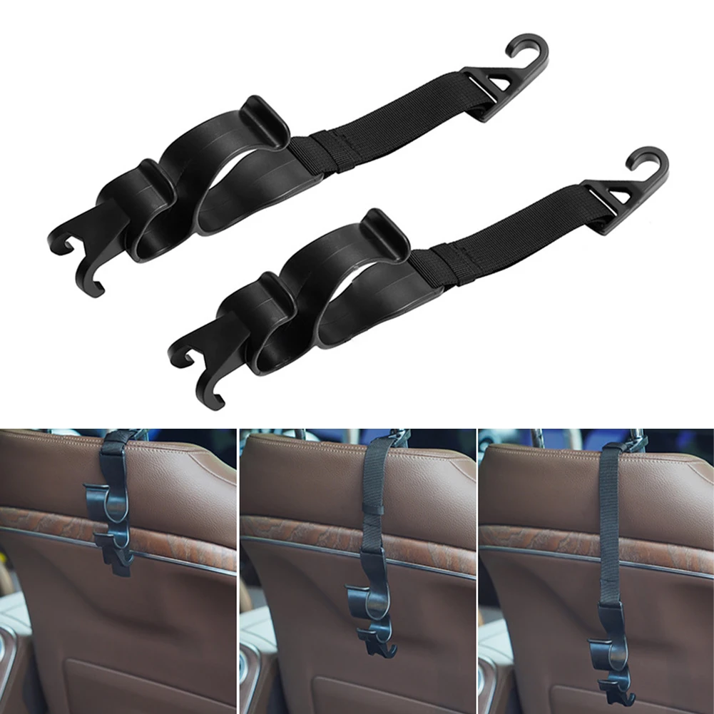 Pearl Hanger In Car Seat Headrest Hook Phone Holder Back Seat