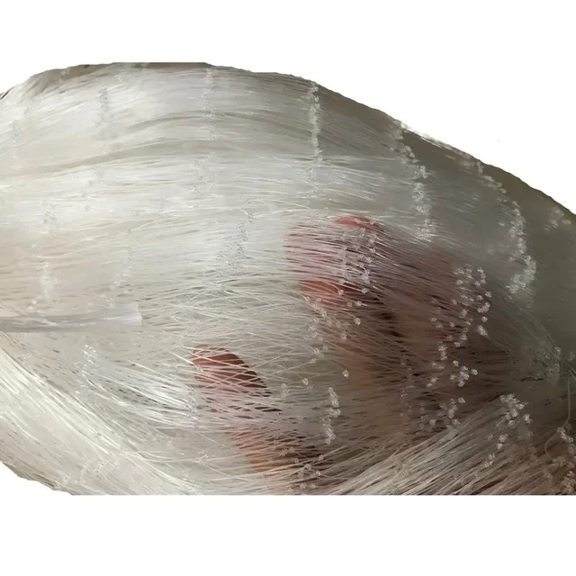 0.25mm-0.35mm Semi-Finished Fishing Net Monofilament Nylon Net Gillnet Rede Pesca Fishing Supplie Outdoor Fish Tool Accessorie 3