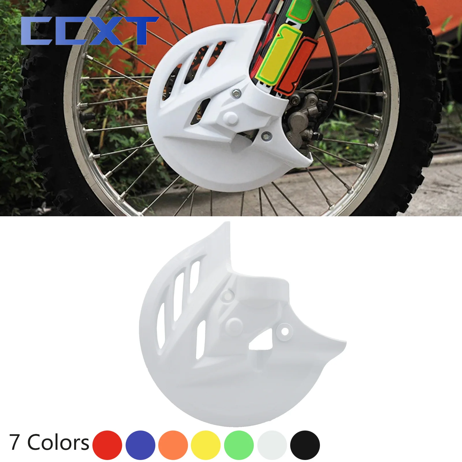 NICECNC Red Brake Disc Shield With Mounting Kit 275mm Diameter Brake Disc Cover Protector Compatible With Beta RR 2T 250/300/390 2T