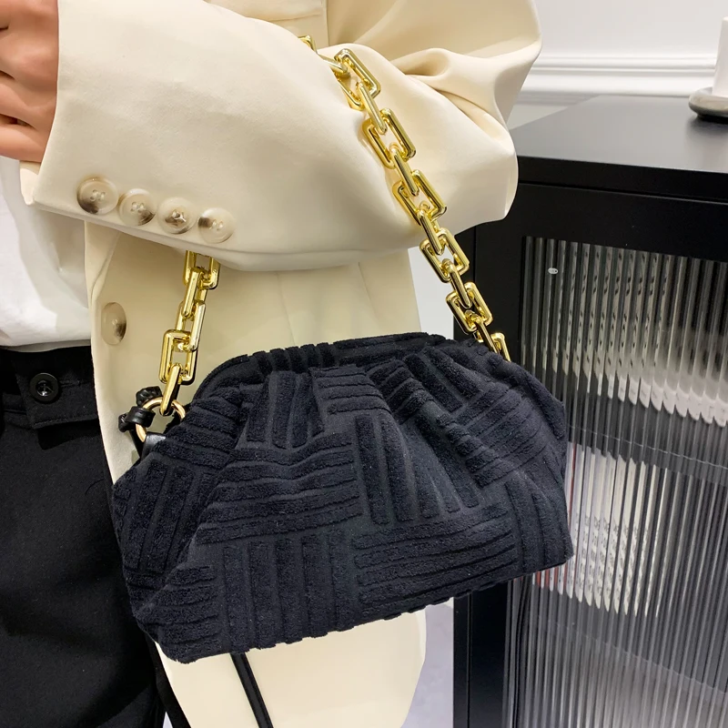 

Top Brand Crossbody Bag High Quality Shoulder Bags For Women Simple Cloud Bag Luxury Designer Women Clutch Purse Satchels Hobos
