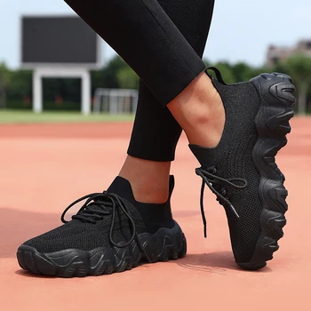 أحذية نسائية شبكية جديدة تصميم عصري مرن مريح ومسامي ومناسب لأحذية التدريب على التوازن في الاستوديو 6