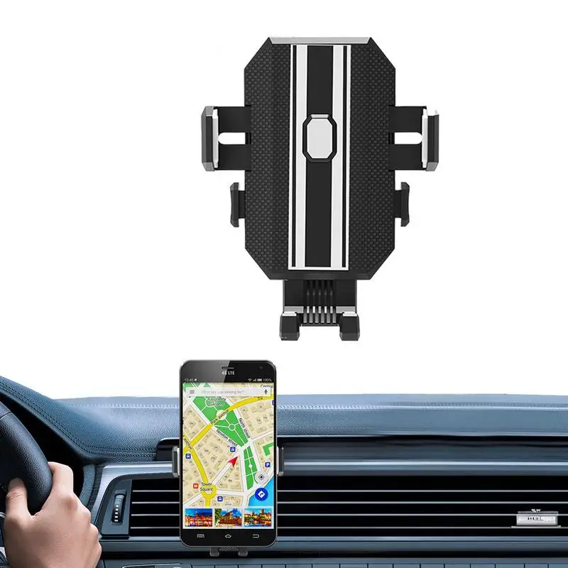 

Car Vent Phone Mount Auto Vent Cell Phone Mount Holder Automobile Cell Phone Mount For 3.5-6.5 Inches Phone For Car RV SUV Auto